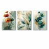 Set of 3 Premium Wall Art Photo Tiles – Modern Home Decor Sets - Image 2