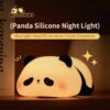 Cute Panda Silicone Night Light – Soft Touch LED Lamp for Kids Bedroom - Image 2
