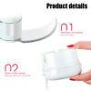 Mini Powerful Meat Grinder Hand-power Food Chopper Mincer Mixer Blender Chop Meat Fruit Vegetable Nuts Shredder (random color ) - Image 3
