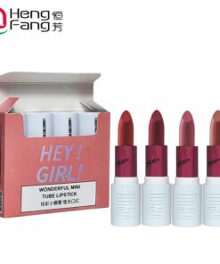Hey Girl 4 Pcs Lipstick Set Creamy Multicolor Lipsticks