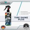 Three Guys Tire Shine Plus 250ml – Streak-Free Shine Cleans And Protects Long-Lasting Wet Look Premium Tire Care Spray