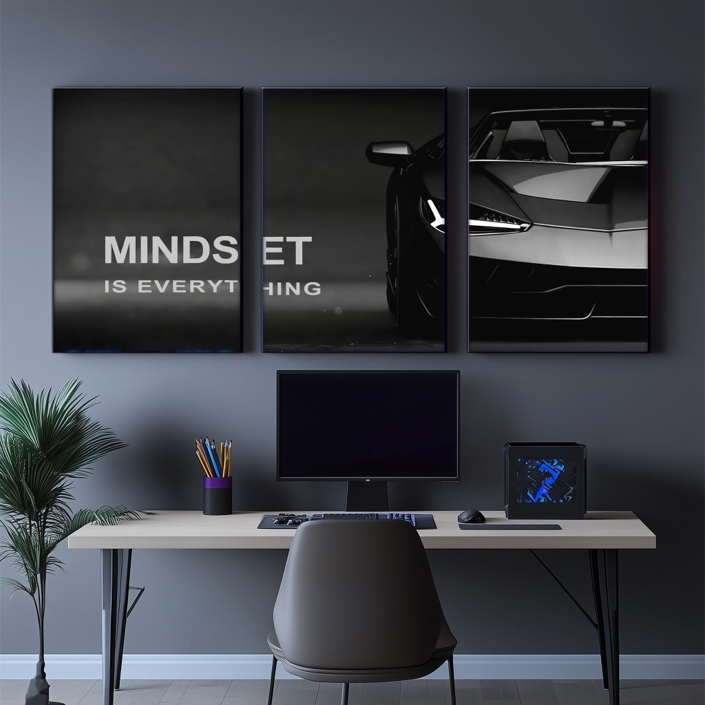 Set of 3 Premium Wall Art Photo Tiles – Modern Home Decor Sets - Image 3