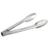 stainless steel BBQ tongs (chimta) | Kitchen Food Stainless Steel Tongs Tool Heat Bread Salad BBQ Baking Serving Utensil Bead Clip Clamp Meat BBQ Tools Buffet