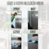 Kitchen Cleaner & Degreaser – Heavy Duty, Germ-Killing & Grease-Fighting Formula | THREE GUYS - German Engineered (250) ML - Image 3