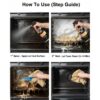Oven Cleaner – Heavy-Duty Grease & Spill Remover | THREE GUYS - German Engineered (250) - Image 3
