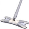 Rotating X Mop Flat Microfiber Floor Mop with 360° Squeeze System and Replaceable Cloth Heads - Image 2