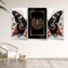 Set of 3 Motivational Wall Art – MDF Wooden Phototile Frames (8x11") with Adhesive Back