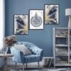 Set of 3 Premium Wall Art Photo Tiles – Modern Home Decor Sets - Image 2