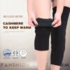 1 Pair Thermal Knee Warmers | Winter Warm Knee Protector for Men & Women | Soft, Stretchable & Comfortable Knee Support - Image 3