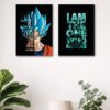 Set of 2 Premium Wall Art Photo Tiles – Modern Home Decor Sets 8x11