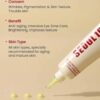 K-SECRET SEOUL 1988 Eye Cream: Retinal Liposome 2% + Fermented Black Bean – Advanced Anti-Aging & Brightening Formula - 30ml - Image 2