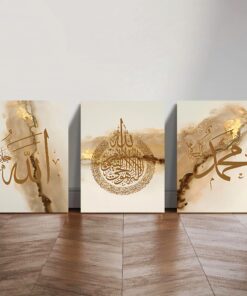 Set of 3 Premium Wall Art Photo Tiles – Modern Home Decor Sets