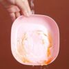 Plate Set Pack of 10 – Plastic Split Bone Dish Plates with Holder (Random Colors) - Image 3