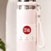 Premium SZM 750ml Stainless Steel Water Bottle Leakproof | Random Color - Image 4