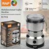 RAF 4 Blades Masala Coffee Grinder | 300W Multifunctional Electric Grinder | Stainless Steel Blades For Coffee