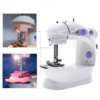 Portable Mini Dual-Speed Electric Sewing Machine with Foot Pedal & Accessory Kit - Image 2