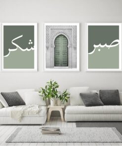 Set of 3 Premium Wall Art Photo Tiles – Modern Home Decor Sets