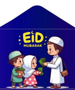 Eidi Envelope Pack of 8 – Premium Festive Cash Gift Envelopes for Eid
