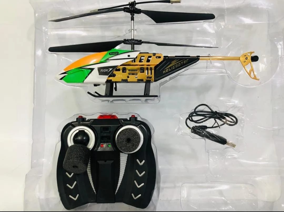 Remote Control Helicopter RFD?018 | 2D Full Flight | Rechargeable Li?Po Battery | Night Light Feature (Random Colour) - Image 3