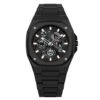 Premium Black Stainless Steel Waterproof Men's Watch - Luxury Multi-Dial Design (With Box)