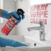 Three Guys Bathroom Cleaner 250ml Powerful Germ Killing Soap Scum Remover With Streak Free Shine
