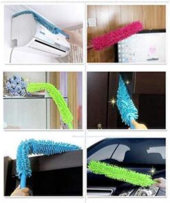 Extendable & Flexible Fan Duster Microfiber Fan Cleaning Duster Brush | with Long Extendable Rod for Dusting Cleaner for Fan Car Kitchen & Furniture