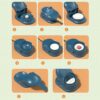 2 IN 1 DUMPLING MAKER OR SAMOSA MAKER (Random Color) Without box - Image 4