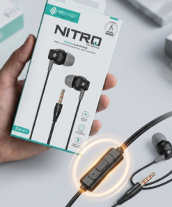 SOVO Nitro HD Sound Stereo Earphones SH-07 with Mic 3.5mm Jack