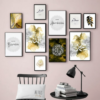 Wooden Islamic Calligraphy Wall Art Frame Set of 10 | Elegant Multi-Size Wooden Frames for Home, Office & Prayer Room Décor - Image 3