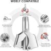 Mini Portable Stainless Steel Nose Hair Trimmer Manual Grooming Tool Safe And Durable For Easy And Comfortable Use - Image 4