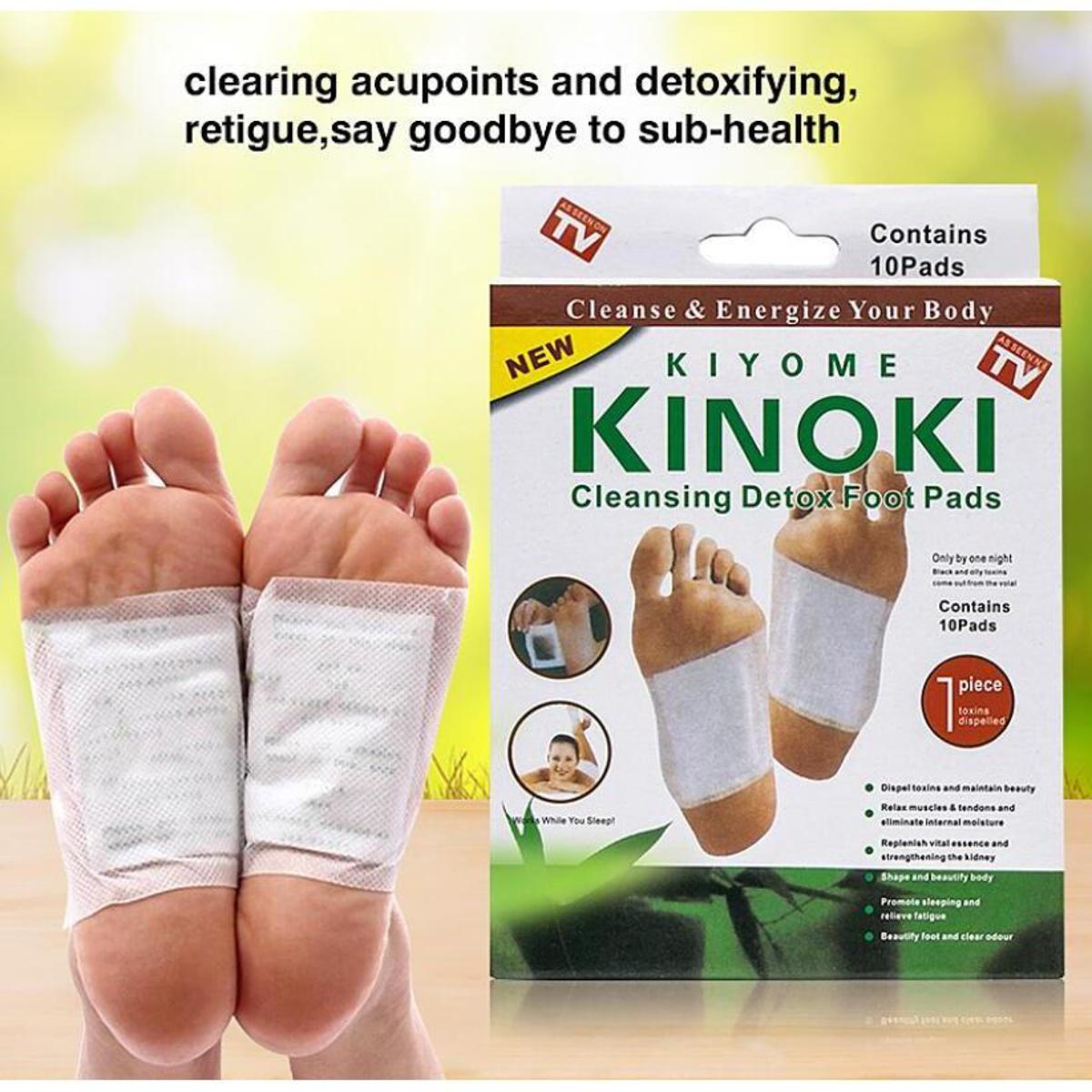 10 PCs Pain-Free Cleansing Pads for Natural Toxin Removal