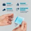 Migraine Cooling Headache Patch | Pack Of 6 Fever & Relaxation Strips - Image 2