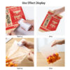 Portable Mini Sealer Home Heat Bag Plastic Food Snacks Bag Sealing Machine Food Packaging Kitchen Storage Bag Clips (Random Color) - Image 4