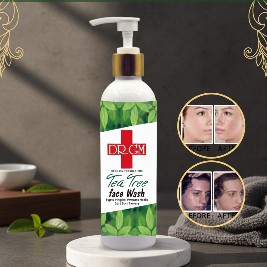 DR.GM Face Wash Tea Tree For Refreshing And Deep Cleansing Skincare - Image 2
