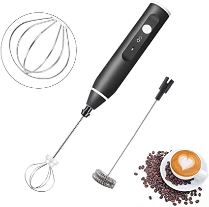 Rechargeable Electric Coffee Mixer Egg Beater Quick Frothing Action - Image 4