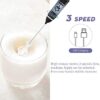 Rechargeable Electric Coffee Mixer Egg Beater Quick Frothing Action - Image 2
