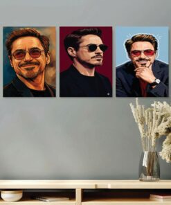 Set of 3 Premium Wall Art Photo Tiles – Modern Home Decor Sets 8x11