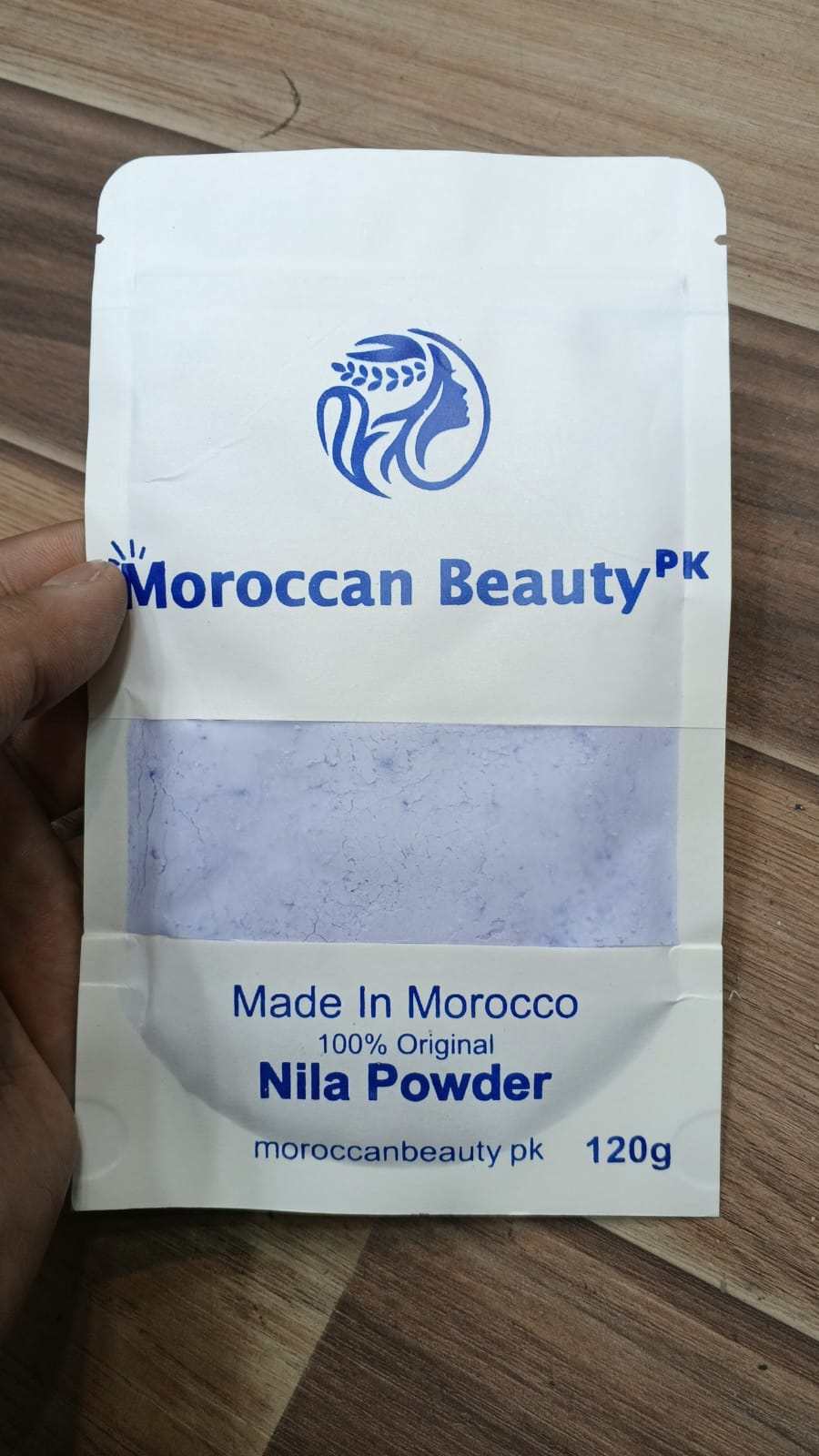 Moroccan Beauty Nila Powder 120g | Original Blue Nila Powder for Skin Brightening & Glow - Image 4
