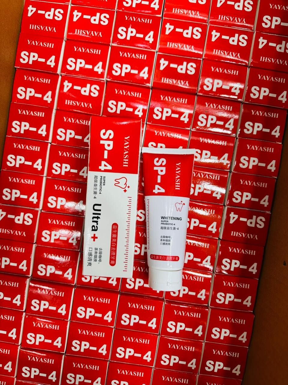 Yayashi SP-4 Ultra Whitening Toothpaste 150ml – Probiotic Stain Remover for Bright, Healthy Teeth - Image 4
