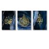 Set of 3 Premium Wall Art Photo Tiles – Modern Home Decor Sets