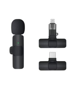 K9 Collar Wireless Microphone iPhone/Android & Type C Supported Wireless Microphone With ( i Phone Connector )
