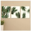 Set of 3 Wooden Photo Tile Wall Art Frames (8×11 Inches) – MDF Spiritual Wall Décor with Easy Stick Back