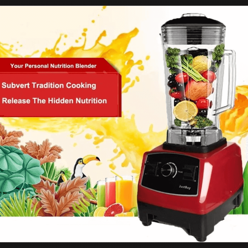 Silver Crest SC-1589 2 in 1 High Power Blender 4500W – Multi-Function Grinder & Smoothie Maker - Image 2