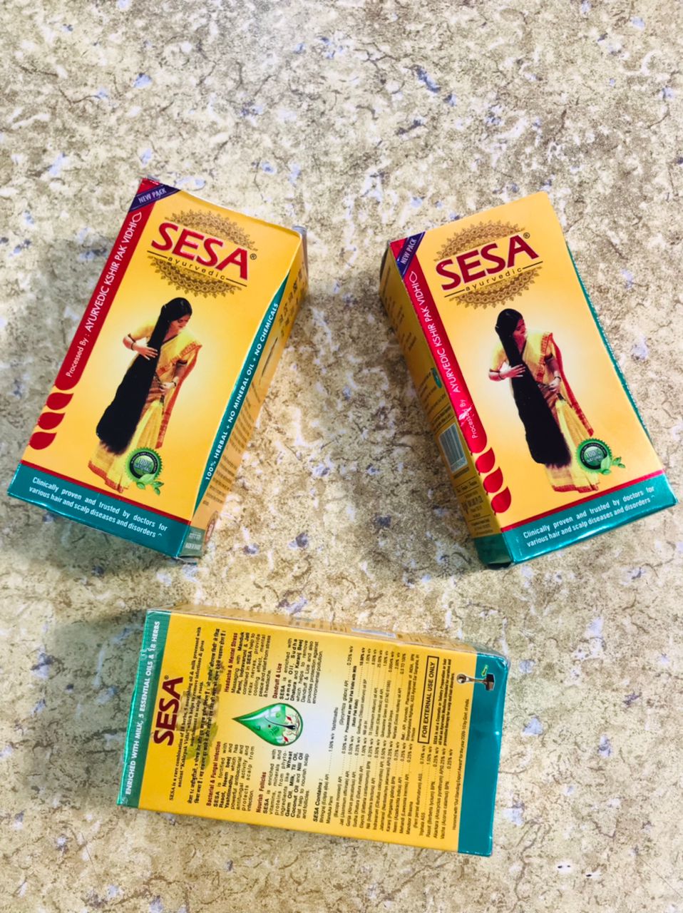 SESA Hair Oil 100ml – Anti Dandruff & Lice | For Hair Growth, Scalp Infection & Stress Relief | Made in India - Image 4