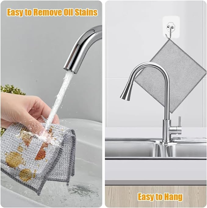 Combo Pack 2 In 1 Dumpling Maker + Dishwashing Rug | Best Samosa Maker & Metal Wire Dish Washing Rugs For Kitchen (random Color) - Image 3