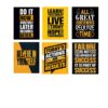 Set of 6 Premium Wall Art Photo Tiles – Modern Home Decor Sets 8x11