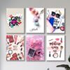 Set of 6 Premium Wall Art Photo Tiles – Modern Home Decor Sets 8x11