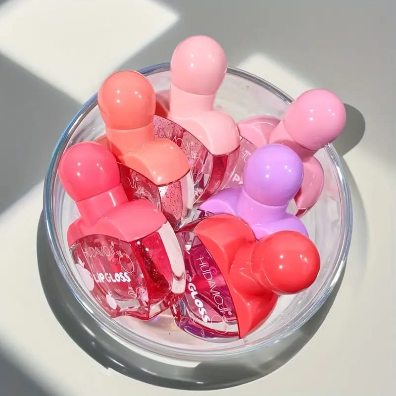 Hudamoji Sweet And Fragrant Lipgloss Pack Of 6 Deliciously Sweet Beautifully Shiny Irresistibly Fragrant - Image 2