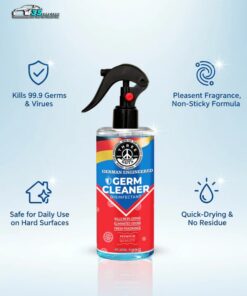 Germ Cleaner Disinfectant – Odor Eliminator & Surface Sanitizer | THREE GUYS – German Engineered (250ml)
