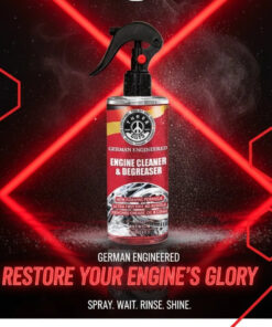 THREE GUYS Engine Cleaner & Degreaser | Foaming Formula | German Engineered Fast-Dry Spray (250ml)
